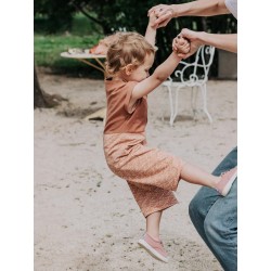 Combi cicada pattern / 3-12 year old jersey dress - Calissone