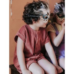 Combi cicada pattern / 3-12 year old jersey dress - Calissone