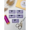 Romarine labels - Les Minots series - Calissone