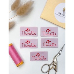 Romarine labels - Les Minots series - Calissone