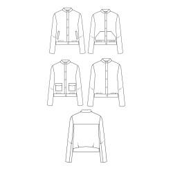 Dandelion jacket pattern - Calissone