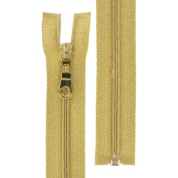 spiral zip 6mm separable lurex 60cm - Z93 - Calissone