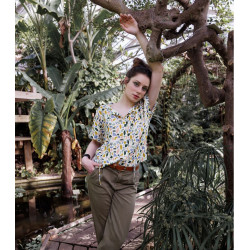 Blondinette Blouse Pattern - Calissone