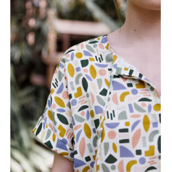 Blondinette Blouse Pattern - Calissone