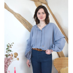 Blondinette Blouse Pattern - Calissone