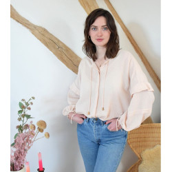 Blondinette Blouse Pattern - Calissone