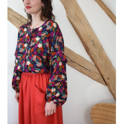 Blondinette Blouse Pattern - Calissone