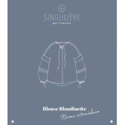 Blondinette Blouse Pattern - Calissone