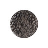 Flat metal button with 15mm shank - Calissone