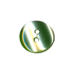 Shiny fir green button 12mm - Calissone