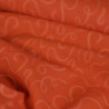 Tchin-tchin viscose twill - Burnt Orange - Calissone