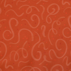 Tchin-tchin viscose twill - Burnt Orange - Calissone