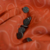 Tchin-tchin viscose twill - Burnt Orange - Calissone