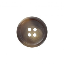 Bouton brown in Corozo 28mm - Calissone