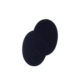 Iron-on suede reinforcement - Multi-colored elbow pads - Calissone