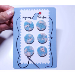 Boutons - Bliss 25mm - Calissone