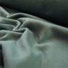 Fine knit ribbed edge - Bottle green - Calissone