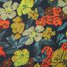 Viscose floral spring - Yellow / Coquelicot - Calissone
