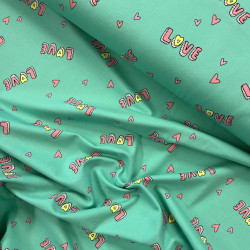Love cotton Jersey - Mnthe (coupon) - Calissone