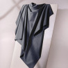 plain gabardine Light Deep Charcoal - Calissone