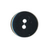 Glossy black button 12mm - Calissone