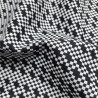Pixel Woven Cotton - Black & white - Calissone