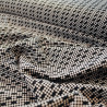 Pixel Woven Cotton - Black & white - Calissone
