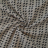 Pixel Woven Cotton - Black & white - Calissone