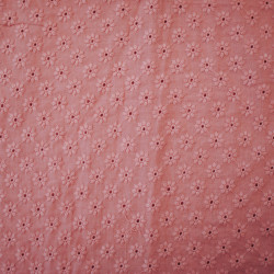 Broderie anglaise Paquerette - Rose - Calissone