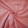 Broderie anglaise Paquerette - Rose - Calissone
