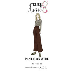 Wide Pants Pattern - Calissone