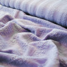 Waze cotton jacquard - Violet - Calissone