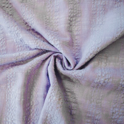 Waze cotton jacquard - Violet - Calissone