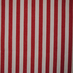 Striped denim - red - Calissone