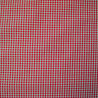 Coton vichy rouge - Petits carreaux - Calissone