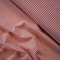 Red striped cotton - Calissone