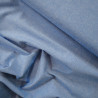 Cotton Chambray Uni Bleu - Calissone