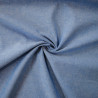 Cotton Chambray Uni Bleu - Calissone