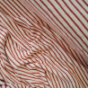 Striped sponge jersey - red / white - Calissone
