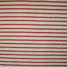 Striped sponge jersey - red / white - Calissone