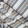 Popeline de coton rayures Pearl - Calissone