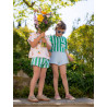 Pattern Chifoumi shorts & t-shirt set - Duo 3-12 years + Adult - Calissone