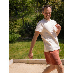 Pattern Chifoumi shorts & t-shirt set - Duo 3-12 years + Adult - Calissone