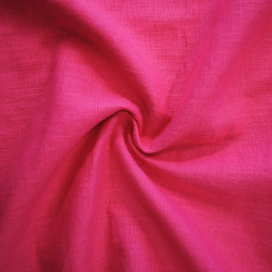 Lin lavé fuchsia - Calissone