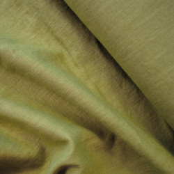 Lin lavé vert olive - Calissone