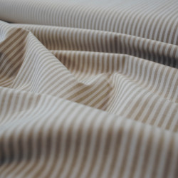 Sand striped cotton - Calissone