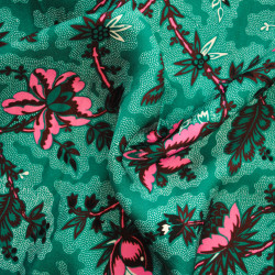 Crêpe de tencel - Black ditsy - Calissone
