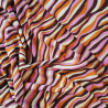 Viscose Zebra Ocre and Rose - Calissone