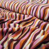 Viscose Zebra Ocre and Rose - Calissone