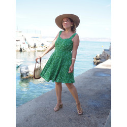 Faustine dress pattern - Calissone